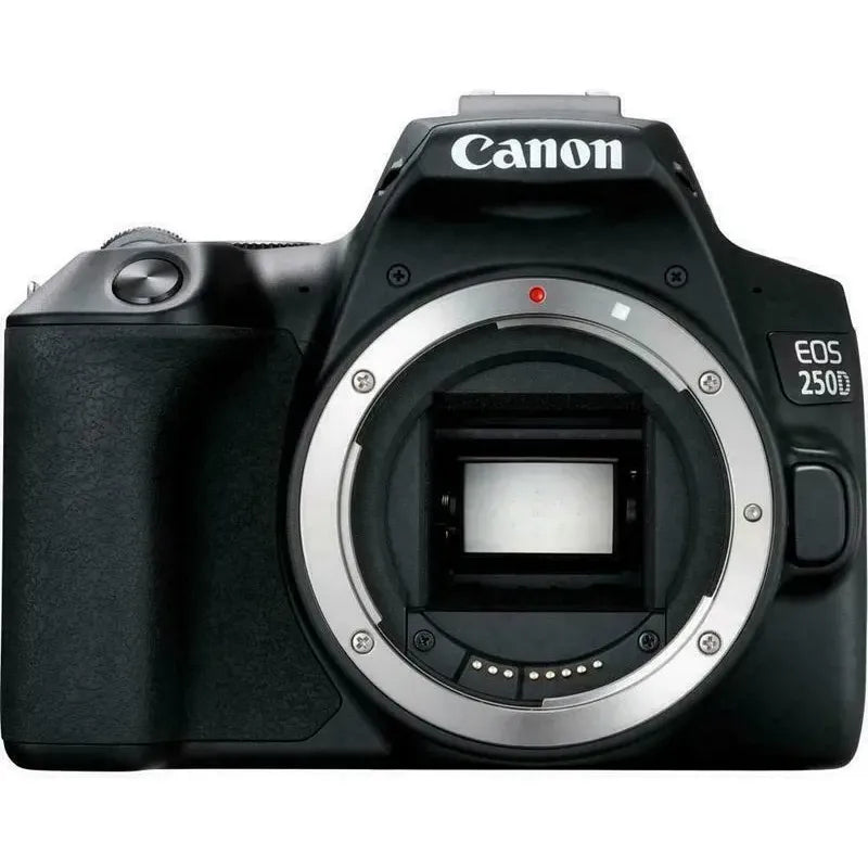 Camara Canon Eos 250d/rebel Sl3+ 18-55mm+ Bundle Kit Negro