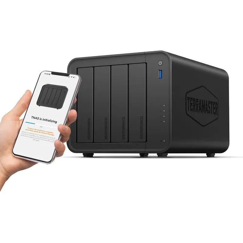 Servidor Terramaster Nas F4-425 4 Bahia 4gb Ram 2,5gb Bcv