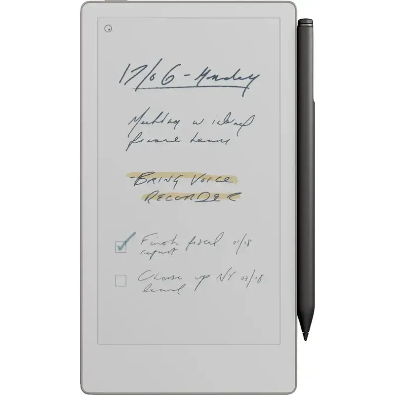 Remarkable Paper Pro Move + Marker Plus + Mosaic Weave Folio Gris