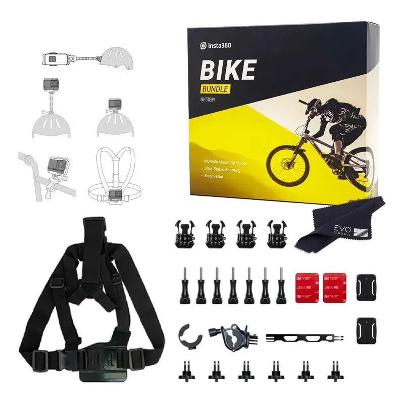 Paquete De Accesorios De Bicicleta Insta360, Varias Camaras