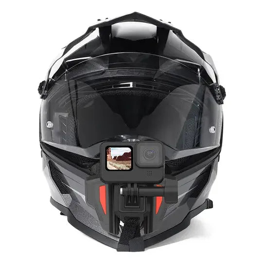 Soporte De Casco Para Cámaras De Acción Telesin Gp-hbm-mt2 Negro