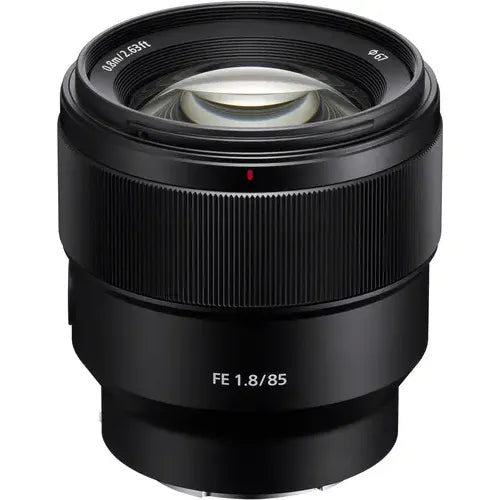 Lente Sony Fe 85mm F1.8 Fe Negro