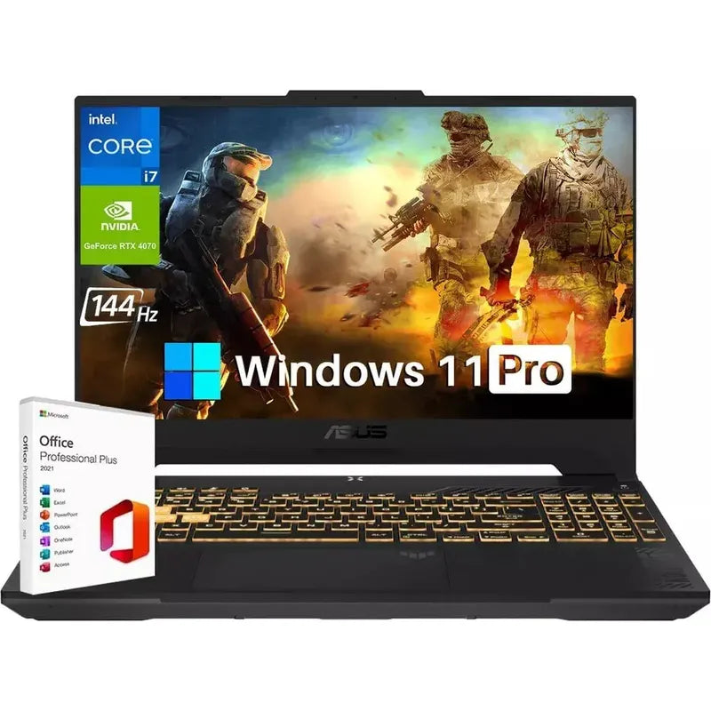 Laptop Asus Tuf Gaming 15.6 I7+ 64gb Ram, Ssd2tb+ Rtx 4070 Gris