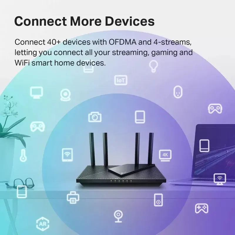 Router Tp-link Archer Ax1800 Gigabit Wifi 6