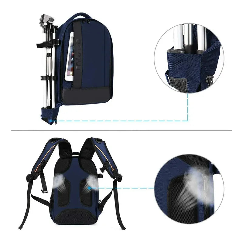 Bolso Mosiso Mediano Para Camaras Profesionales Dslr