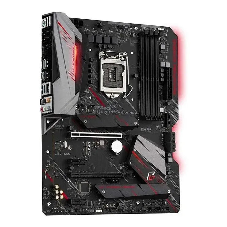 Tarjeta Madre Asrock B365 Phantom Gaming 4 Socket 1151 Negro