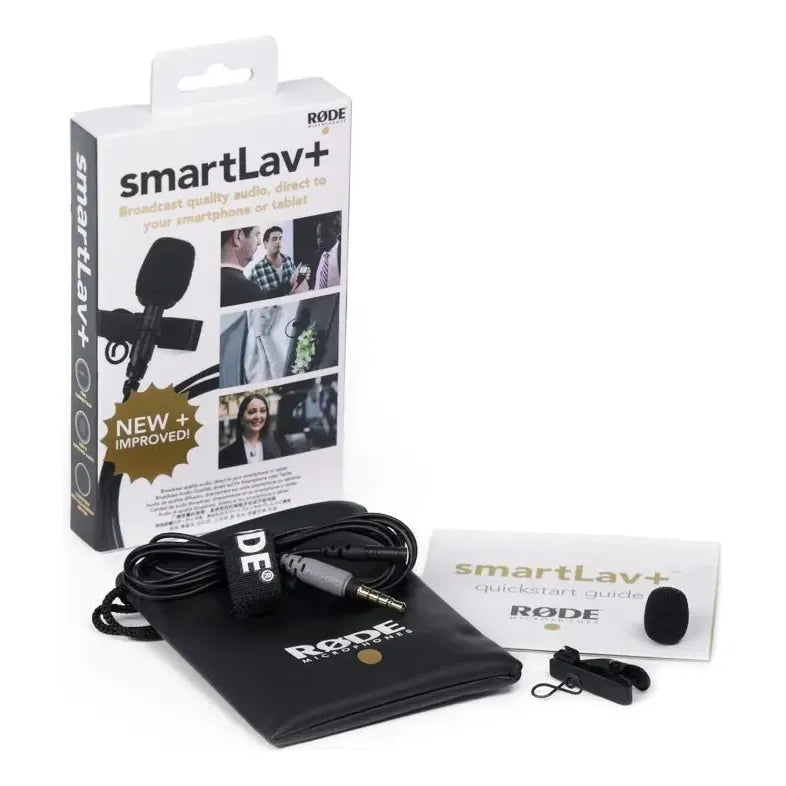 Micrófono De Solapa Rode Smartlav+ Negro
