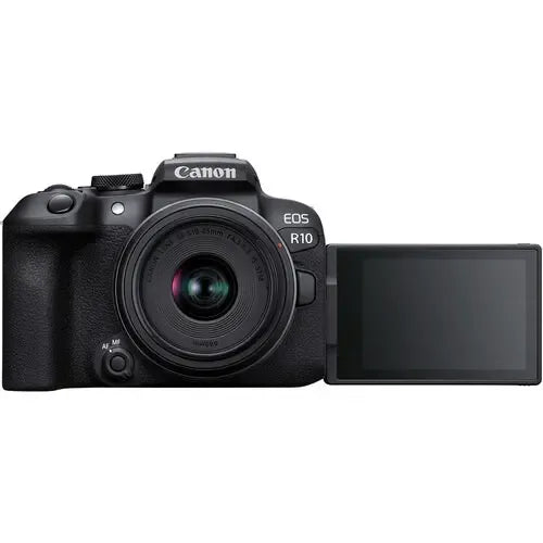 Camara Canon Eos R10+ Lente Rf-s 18-45mm Is Stm 4k