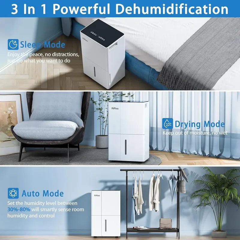 Deshumidificador Eléctrico Pipleo Hogar Y Oficina 550 Mts2