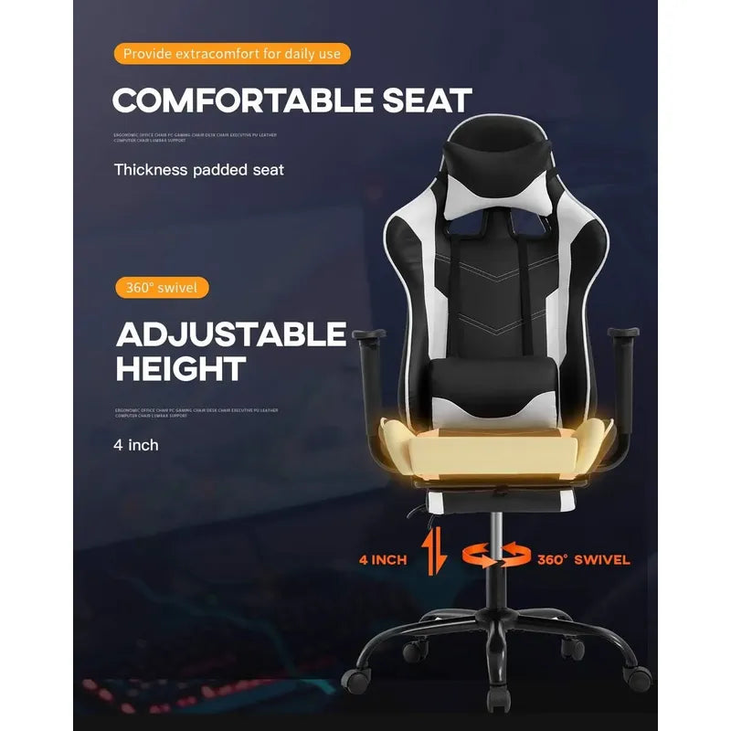 Silla Gaming Racing Bestoffice, Reposapies,