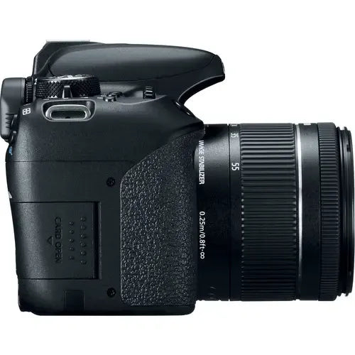 Canon Eos Rebel T7i Video Creator Kit + Lente 18-55 Mm Negro