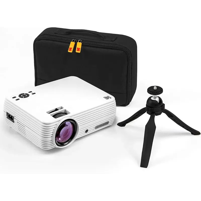 Kodak Flik X7 Proyector Para El Hogar Con Trípode Y Estuche