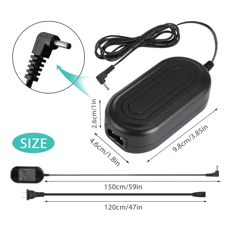 Ack-e10 Adaptador De Corriente Altena Para Camaras Canon
