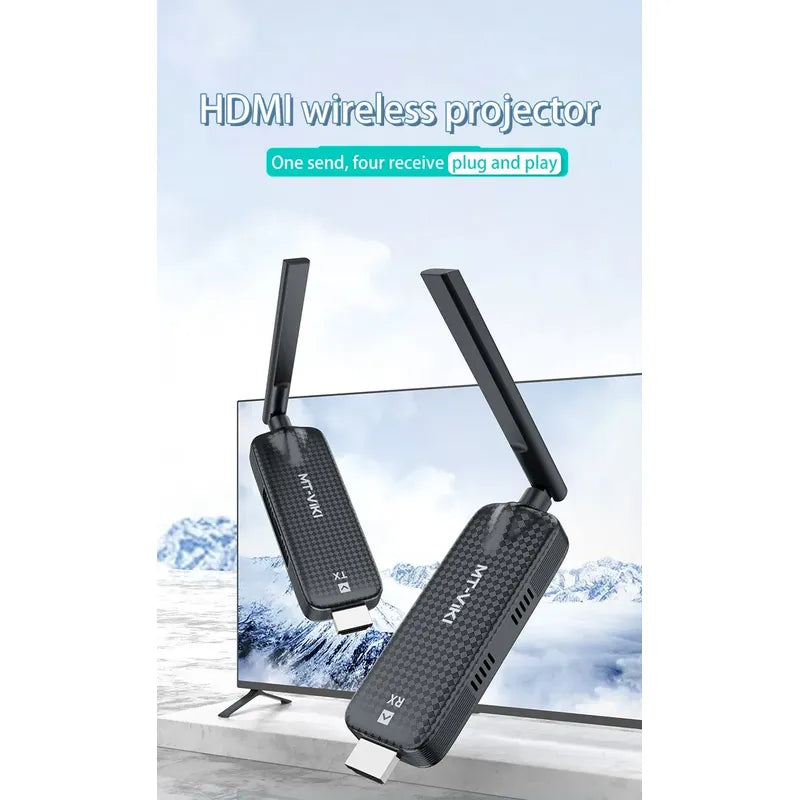 Mt-viki Wireless Hdmi Transmisor Y Receptor 1080p60hz 100m