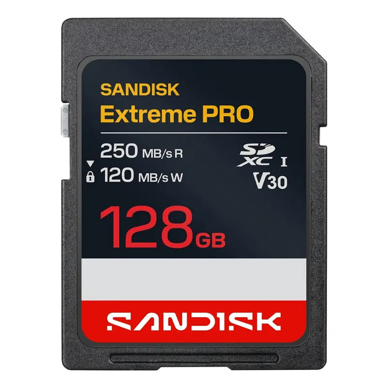 Memoria Sd Sandisk Extreme Pro 128gb Uhs-i 250mb/s Read