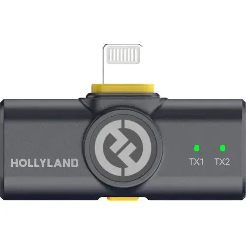 Microfono Hollyland Lark M2 Wireless Duo Lightning Negro