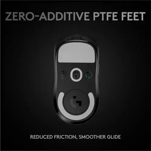 Mouse Logitech Pro X Superlight Wireless 25.400 Ppp, 1ms, Negro