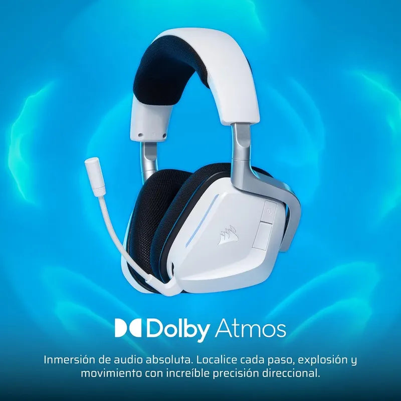 Audifonos Gaming Corsair Void Wireless V2 Varias Plataformas Blanco