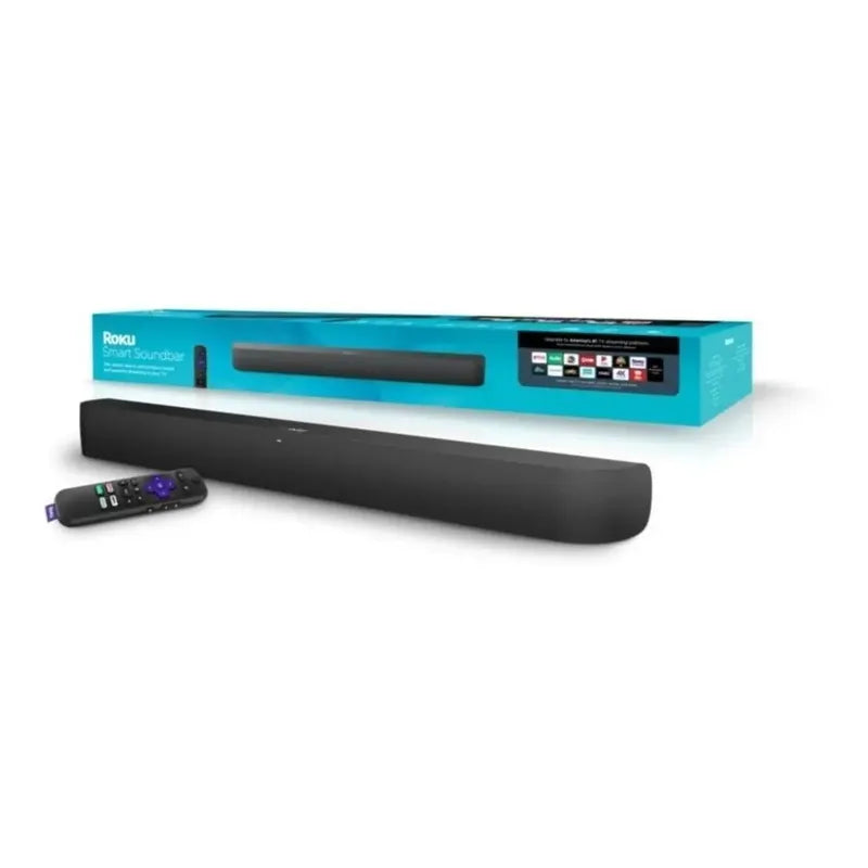 Barra De Sonido Inteligente Roku 4k Hd Hdr Negro