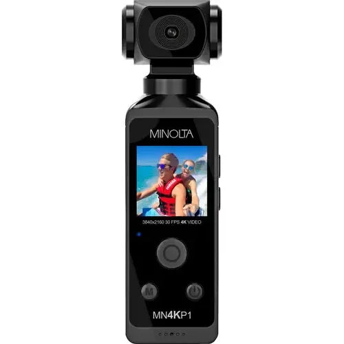 Videocámara Compacta Minolta Mn4kp1 Uhd 4k Negro