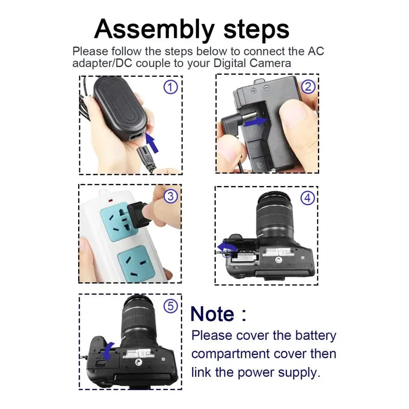 Ack-e10 Adaptador De Corriente Altena Para Camaras Canon