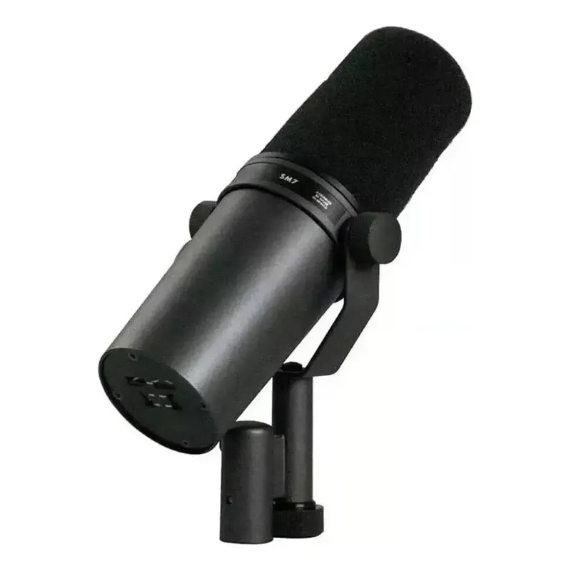 Microfono Shure Sm7b Cardioide Dinamico Para Podcast Negro