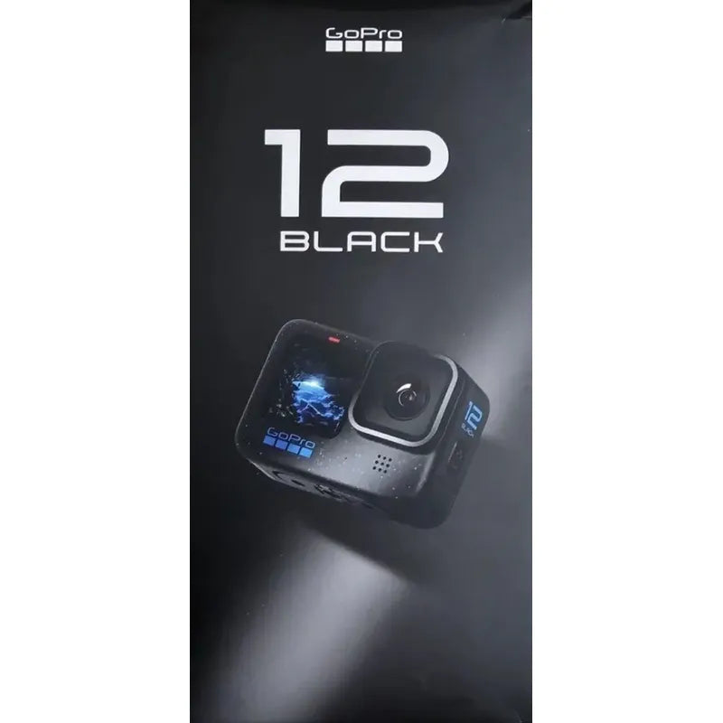 Gopro Hero 12 Black, 5.3k60, Hypersmooth 6.0, Waterproof