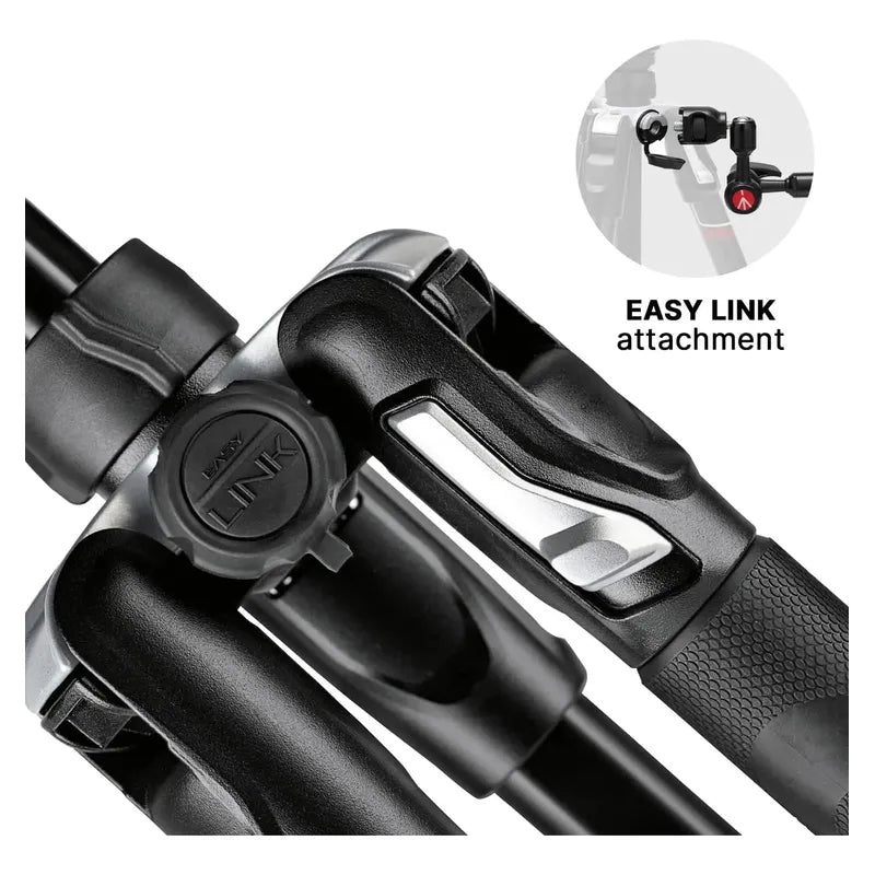 Tripode Manfrotto Befree 3-way Live Advanced Con Estuche Negro