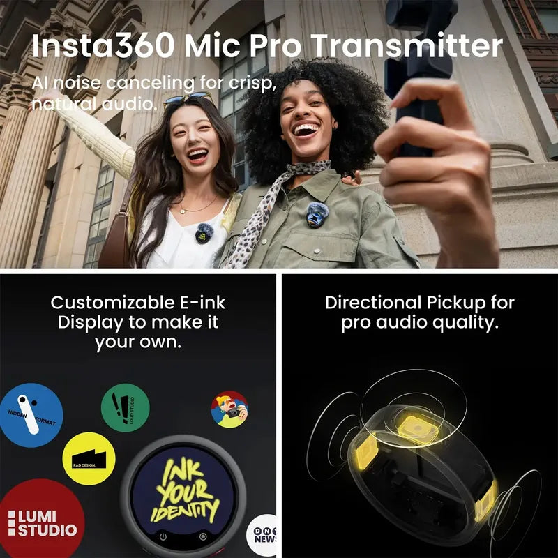 Camara Insta360 Luna Ultra 8k Dual-lens Gimbal Creator Bundl