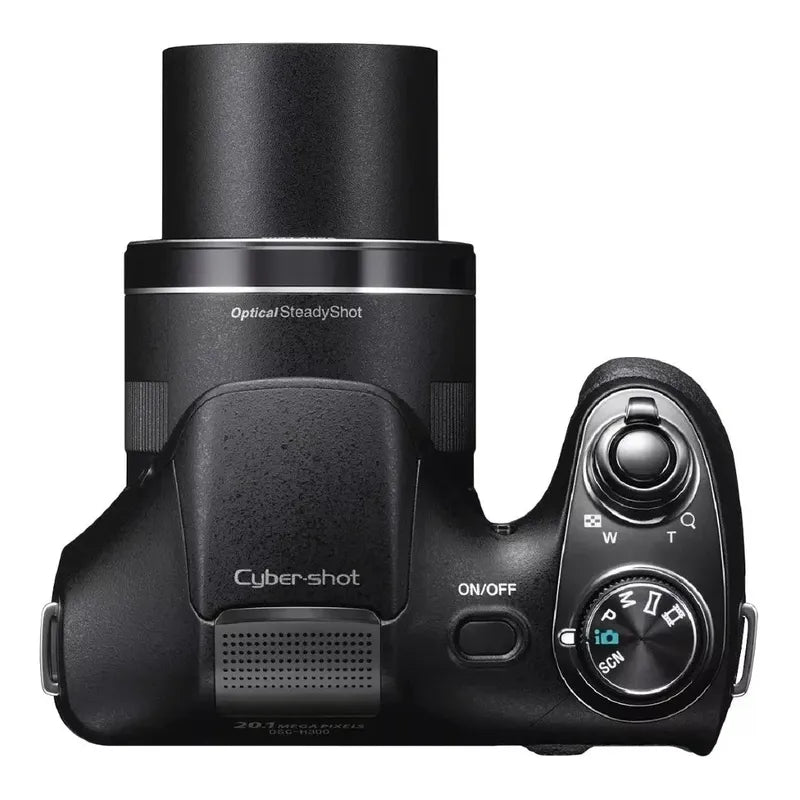 Camara Semi Profesional Sony Dsc H300hd 20mp Zoom 35x Bcv Negro