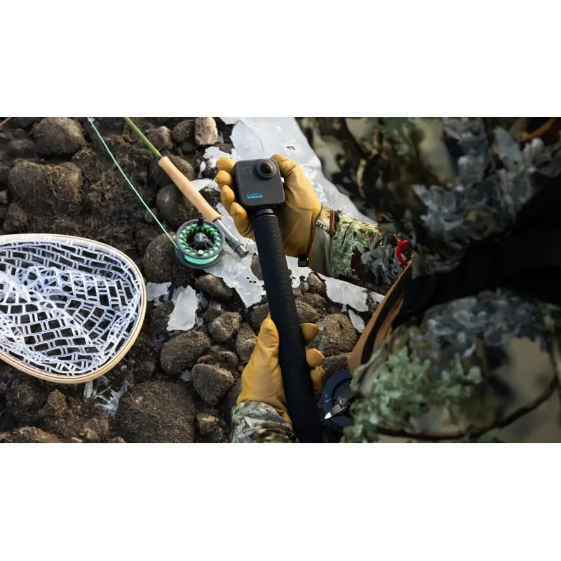 Gopro Poste Extensión Fibra Carbono 2.7metros, 360 Grados Negro