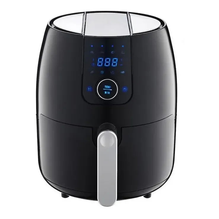 Freidora De Aire Nuovi 8 En 1, 1500 W Certificado Por La Fda Negro