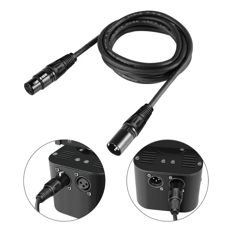 Cable Neewer Xlr 2 Metros 2pack Bcv Negro