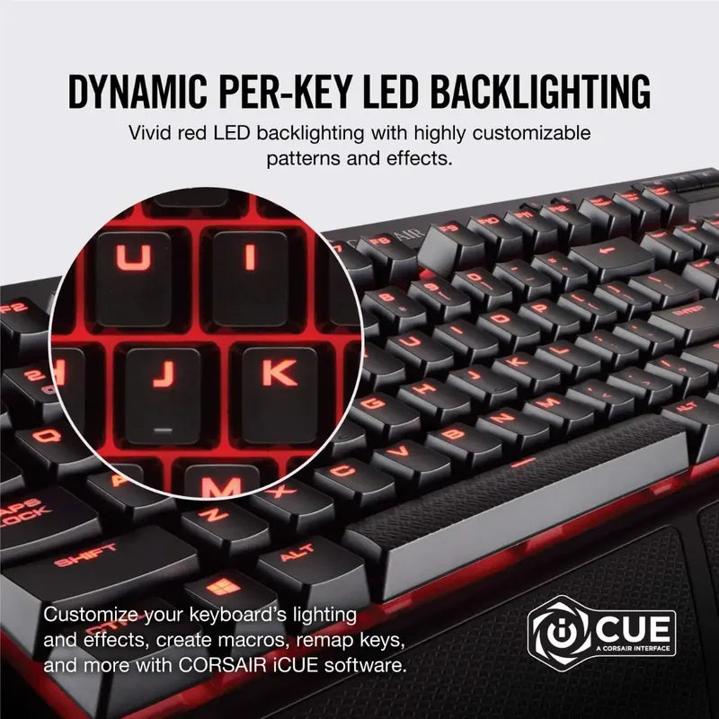 Teclado Mecanico Corsair K68 Gaming Cherry Mx Red