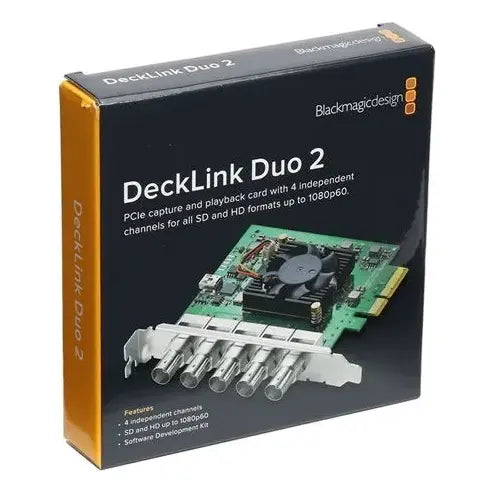 Blackmagic Design Decklink Duo 2 Capturadora Interna Gris
