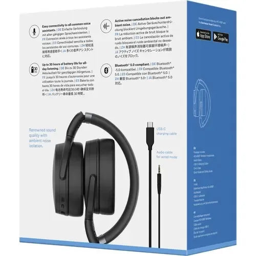 Audifonos Sennheiser Hd 450bt Wireless, Cancelacion Ruido