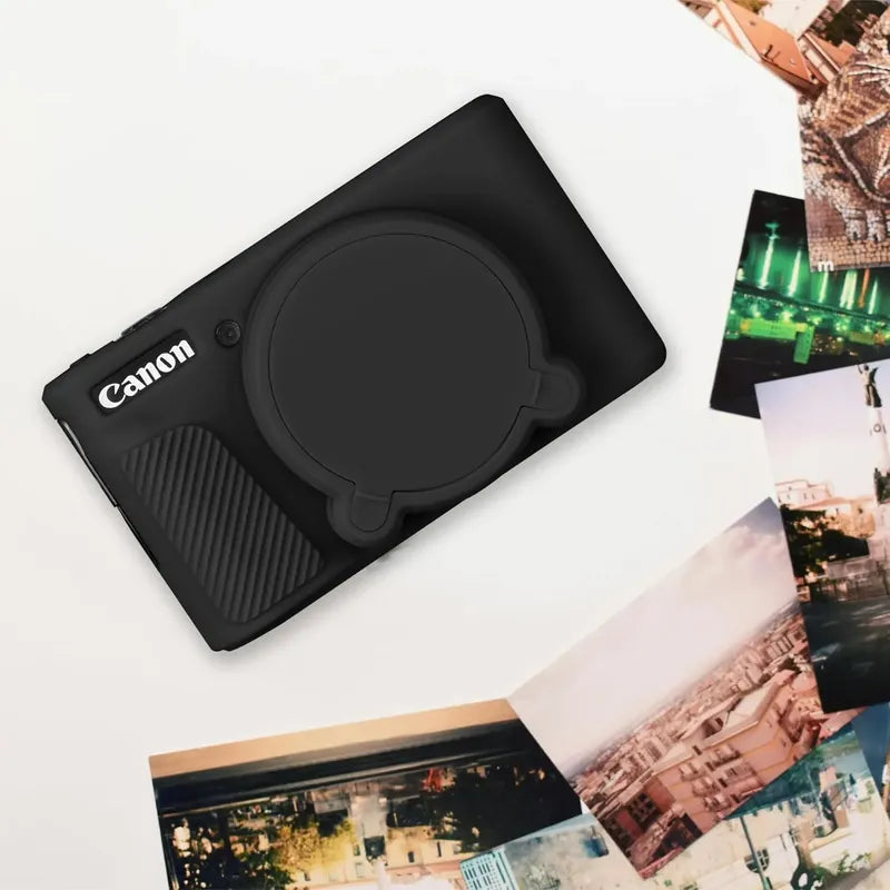 Funda De Cámara Digital Canon Powershot Sx740/sx730 Negro