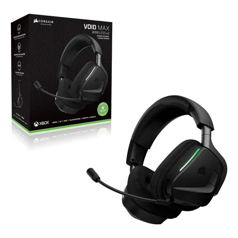 Corsair Void V2 Max Wireless Gaming Varias Plataformas Negro