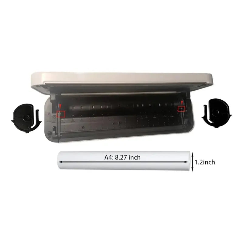 Papel A4 Térmico Iooioo 200 Hojas 48g Blanco