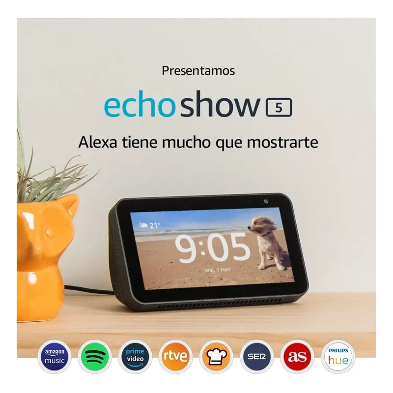 Echo Show 5: Una Pantalla Inteligente Y Compacta Con Alexa