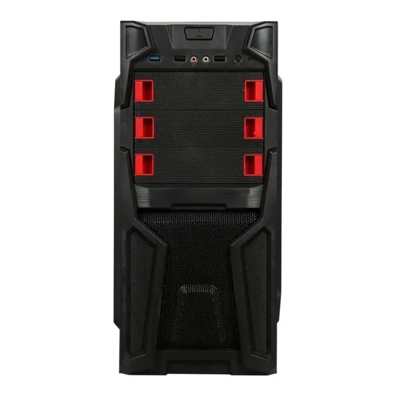 Chasis Case Diypc Solo-t2-r Black Usb 3.0 Atx Mid Tower 2fan