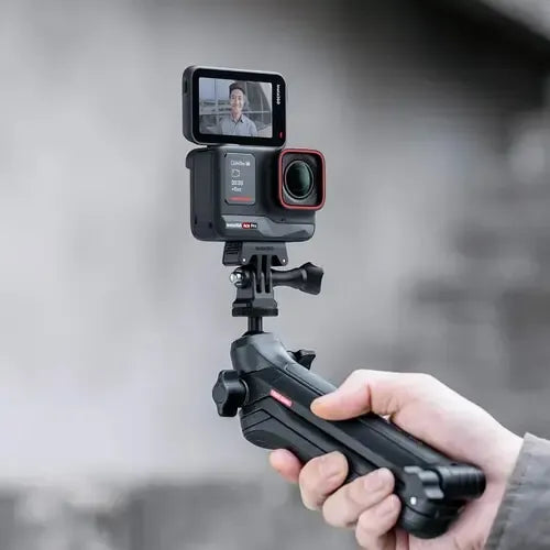 Montaje Múltiple Insta360 3 En 1 Tripode Palo Selfie Y Brazo Negro
