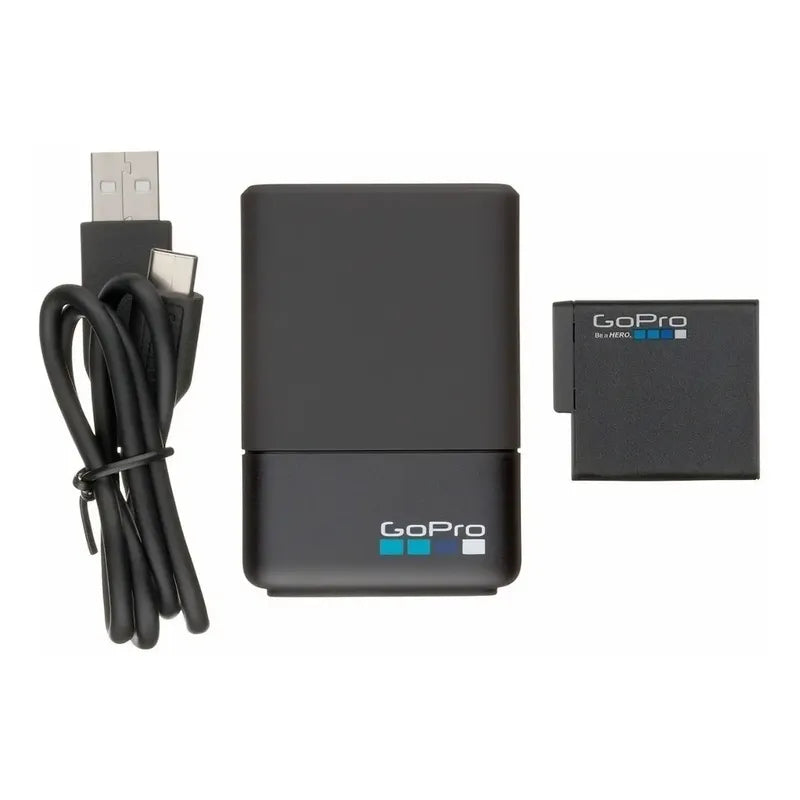 Gopro Cargador Dual + Batería Black 5, 6, 7, 8 Y 2018