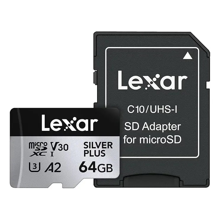 Memoria Microsdxc Lexar Silver Plus Uhs-i 64gb 205/100 Mb/s