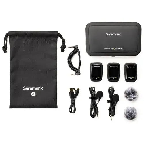Saramonic Blink 500 Prox B2 Micrófono Omni Lavalier Wireless Negro