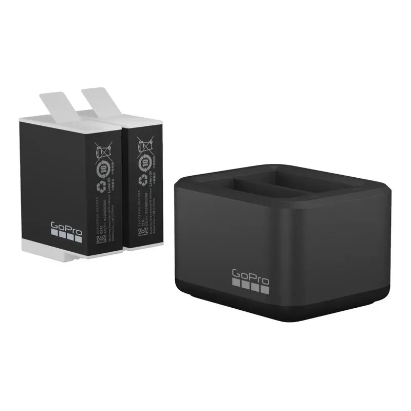 Cargador Dual+ 2 Batería Enduro Para Gopro, Varios Modelos