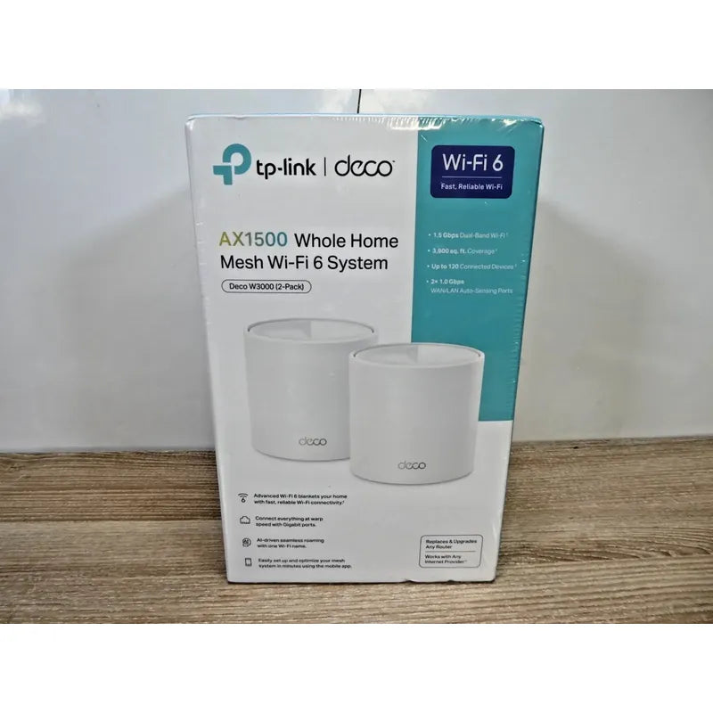 Router Tp-link Ax1500 Deco W3000 Mesh Wifi-6 2pack