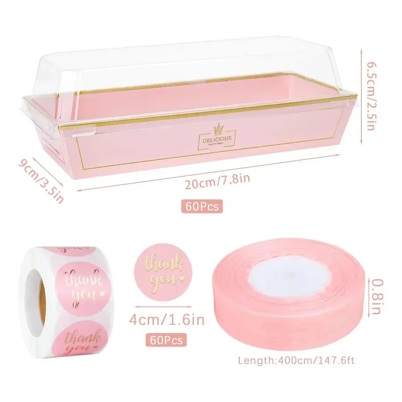 Caja Rectangular Para Dulces Y Alimentos Candy Bar