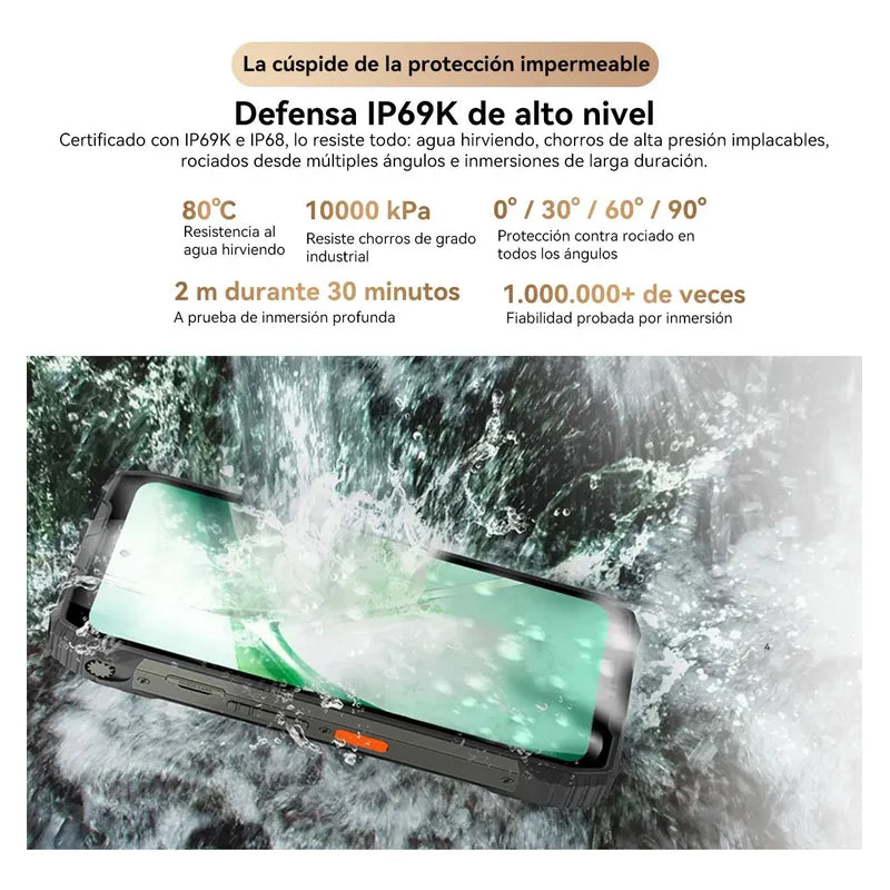 Blackview Xplore 2 Proyector 256gb 120hz 20000mah Ip69k Negro