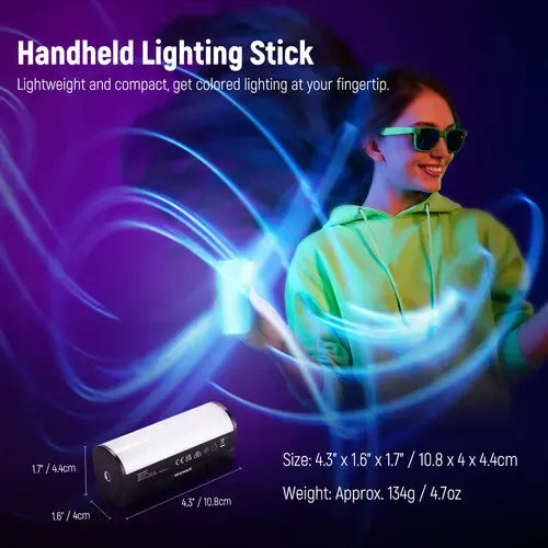 Barra De Luz Magnética Neewer Tl96 Rgb Portatil
